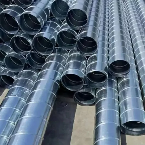 Tubo de aço soldado em espiral com grande diâmetro